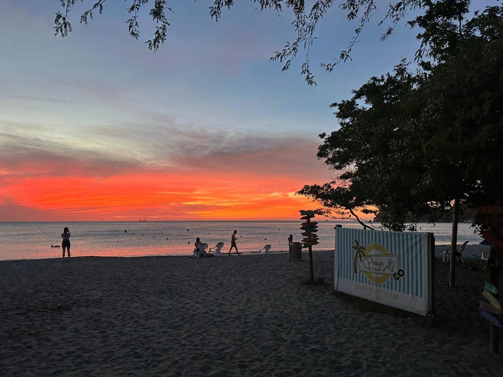 Playa Del Ritmo Beach Hostel & Bar - Adults Only Santa Marta  Exteriör bild